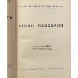 STUDII FILOZOFICE de HEGEL 1967