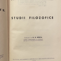 STUDII FILOZOFICE de HEGEL 1967