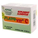 FlavoVit C 500mg 40 Comprimate Vitamina C Hofigal pentru Imunitate Tonifiere si Remineralizare