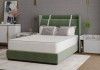 Saltea cu arcuri SomnART LETTO 180x200, &icirc;naltime 22 cm, ortopedica, husa matlasata, duritate medie-tare Relax KipRoom