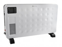 Convector cu afisaj LCD, 2300 W alb, Convector heater LCD 2300W white foto