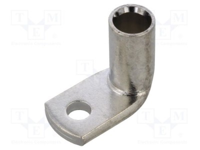 V&amp;acirc;rf inelar tubular M6 35mm&amp;sup2; crimpat pe cablu 90&amp;deg; ERKO foto