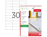 Etichete autoadezive 30/A4 70 x 29.7 mm 100 coli/top Tanex