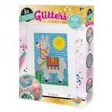 Set de creatie Glitters - Animal Lama cu 600 de margele, Buki France