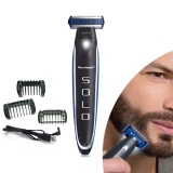 Cumpara ieftin Aparat de ras electric Micro Touch Solo, trimmer, barbierit, lame inox, reincarcabil, USB, As Seen On TV
