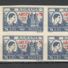 Romania.1947 Congresul ARLUS-supr. bloc 4 YR.127