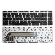 Tastatura laptop noua HP 4540S 4545S Silver Frame Black US