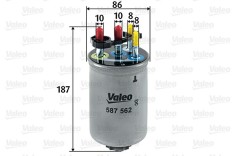 VALEO 587562 filtru combustibil