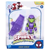 MARVEL SPIDEY SI PRIETENII SAI UIMITORI SET FIGURINA GREEN GOBLIN SI ACCESORII, Hasbro