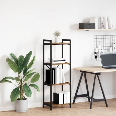 vidaXL Bibliotecă Lemn vechi 40 x 30 x 118 cm Lemn compozit 868363 foto