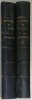 OEUVRES COMPLETES de VICTOR HUGO , PHILOSOPHIE , VOL. I - II , gravures a l &#039;eau forte d &aacute;pres FRANCOIS FLAMENG , 1908
