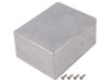 Carcasă Universală Aluminiu Naturală 89x114x55mm