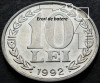 Moneda 10 LEI 1992 Romania, Erori Batere, Colectionari Numismatica. Varianta Rara! Cod 4242