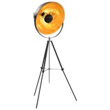 Lampa de podea, negru si auriu, 51 cm, E27 GartenMobel Dekor, vidaXL