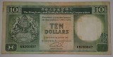 CY - Ten 10 dollars dolari 1991 Hong Kong / circulata