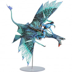 Figurina Articulata Avatar Jake Sully & Banshee Deluxe Set 18 cm