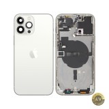 Capac Baterie Apple iPhone 13 Pro Max Cu Carcasa Mijloc Argintiu Swap