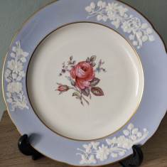 Platou rotund pentru diverse, portelan vintage Spode Anglia