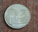 M3 C50 - Quarter dollar - sfert dolar - 2001 - Kentucky - P - America USA, America de Nord