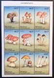 Ciuperci - Republica Centrafricană - Coliță Filatelică de 9 Timbre "Champignons" (Neștampilat / MNH) CP1_III