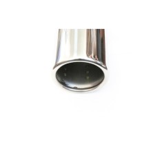 Ornament toba inox Premium, intrare 6.5 cm, lungime 15.5 cm, diametru exterior 7.5 cm Cod: 7657