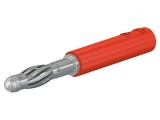 Mufă Banană 4mm 30A Roșie