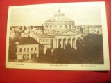 Ilustrata Bucuresti -Ateneul Roman- Ocupatia Bulgara in Romania 1918
