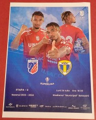 Program fotbal FC BOTOSANI - PETROLUL PLOIESTI (24.07.2023)