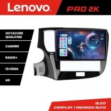 Navigatie Mitsubishi Oultander 2020- Lenovo Kit-1230-20 8 core QLED 2K 12+256 360 Android Waze USB Navigatie Internet Youtube Radio CarStore Technolog