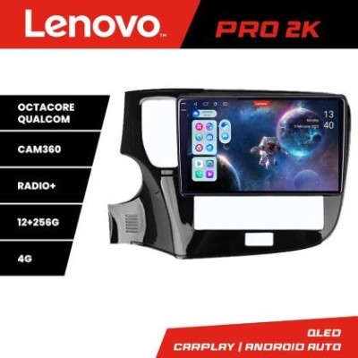 Navigatie Mitsubishi Oultander 2020- Lenovo Kit-1230-20 8 core QLED 2K 12+256 360 Android Waze USB Navigatie Internet Youtube Radio CarStore Technolog foto