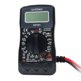 Multimetru digital Avidsen 107101, masurare intensitate curent DC, masurare tensiune AC / DC, masurare nivel baterie 9 V / 1.5 V, tester continuitate