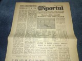 ZIARUL SPORTUL 2 NOIEMBRIE 1983