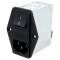 Conector AC soclu tată 4A 250VAC IEC 60320
