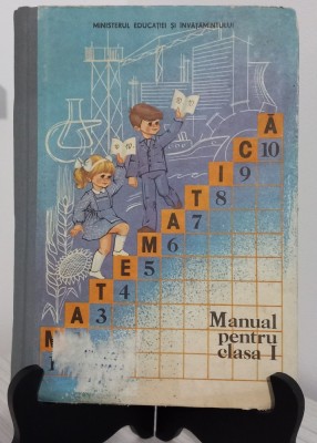 matematica manual pentru cl.I 1988 foto
