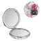 Oglindă Buzunar JB Beauty, Multicolor, 7cm, Dublă Față, Model Inimi și Parfum