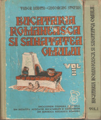 Bucataria Romaneasca si sanatatea omului - Tudor Manta 2 vol. foto