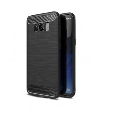 Carcasa TECH-PROTECT TPUCARBON Samsung Galaxy S8 Plus Black foto