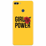 Husa silicon pentru Huawei Y9 2018, Girl Power