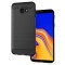 Husa TPU OEM Carbon pentru Samsung J4 Plus (2018) J415, Neagra