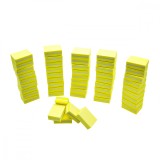 Set 50 baby buffer pentru unghii, culoare galbena