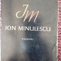 Ion Minulescu Versuri, 1964, editie de Matei Callinescu, Stare foarte buna