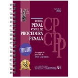 Codul Penal si Procedura Penala 2026 - Dan Lupascu Editie Spiralata Carti Drept