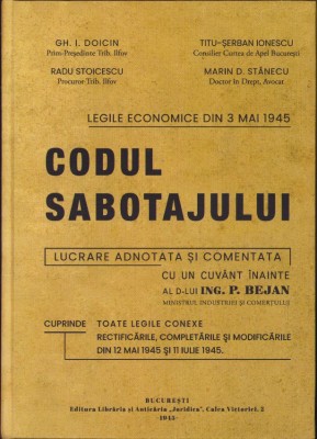 HST 661SPN Codul sabotajului 1945 foto