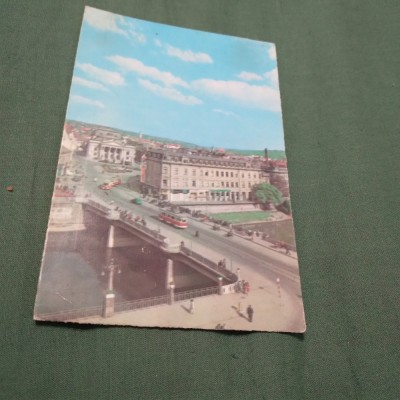 CARTE POSTALA ORADEA -VEDERE SPRE TEATRU DE STAT CIRCULATA foto