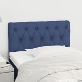 Gossi tablie de pat, albastru, 80x7x78/88 cm, textil