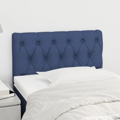 Gossi tablie de pat, albastru, 80x7x78/88 cm, textil foto