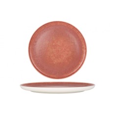 Rinart Farfurie pentru cină - Rosa - Porţelan - 28 cm - set de 6