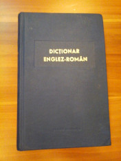 DICTIONAR ENGLEZ-ROMAN foto