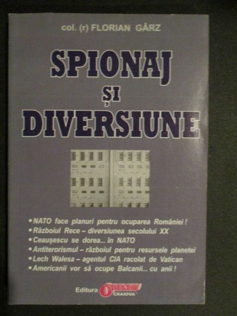 Spionaj si diversiune Florian Garz