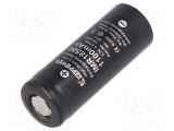 Acumul: Li-Ion 18500 3,7V 1100mAh &Oslash;18,5x50mm 10A
